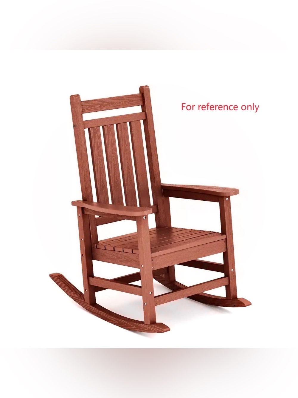 New- HDPE weather resistant Porch Rocking Chair